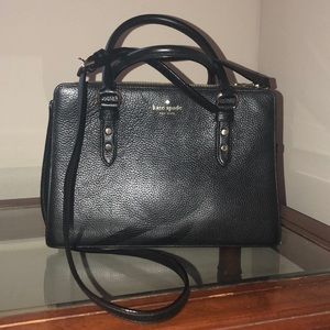 Kate spade top handle purse with crossbody strap